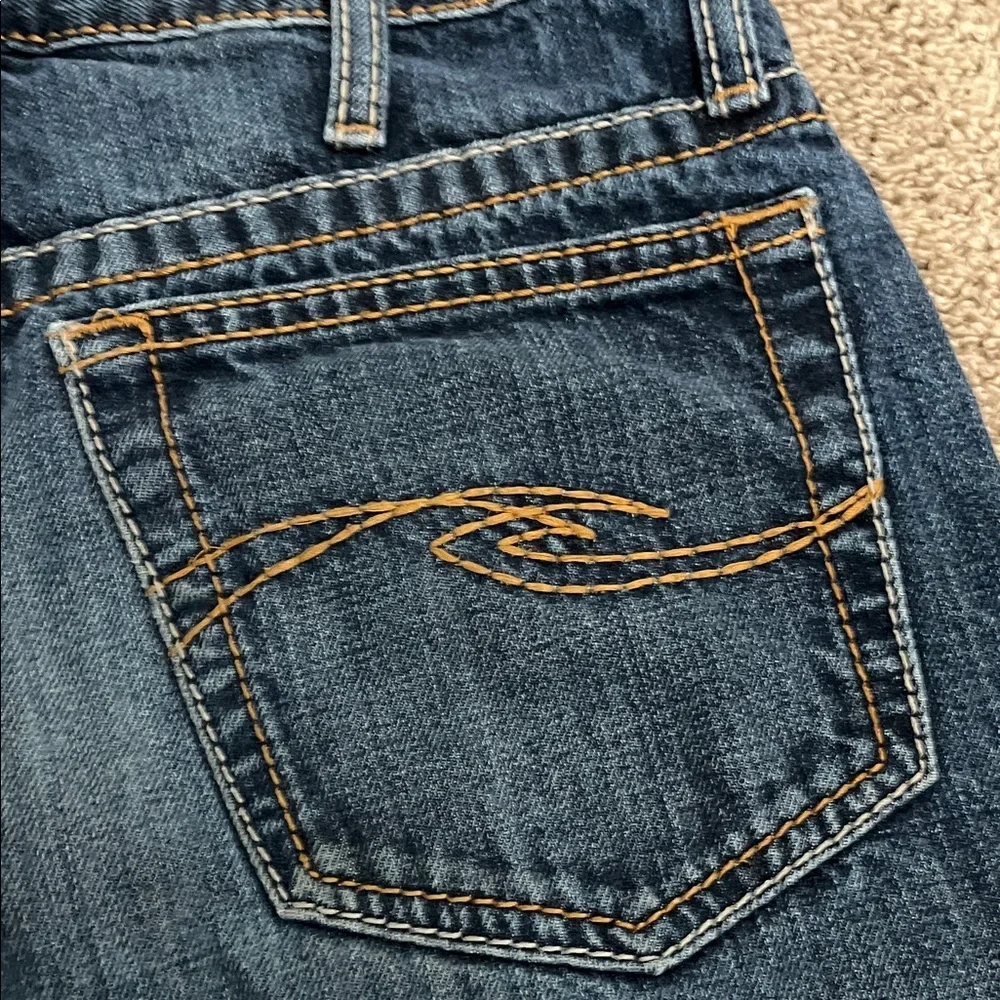 Cinch Men's Bootcut Jeans in Dark Blue Denim - Picture 8 of 13